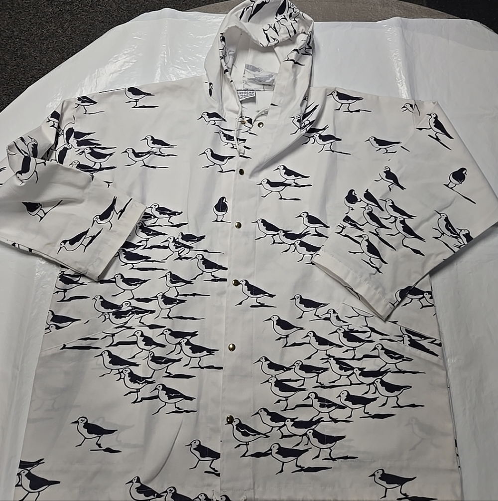 Michigan Rag Co Sandpiper Çanvas Hooded Jacket XL